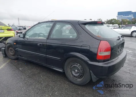 1998 Honda Civic Dx from USA, damaged, VIN 2HGEJ644XWH110207